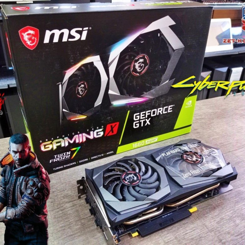 Видеокарта MSI GTX 1660 super GamingX гарантия ДНС – купить в ...