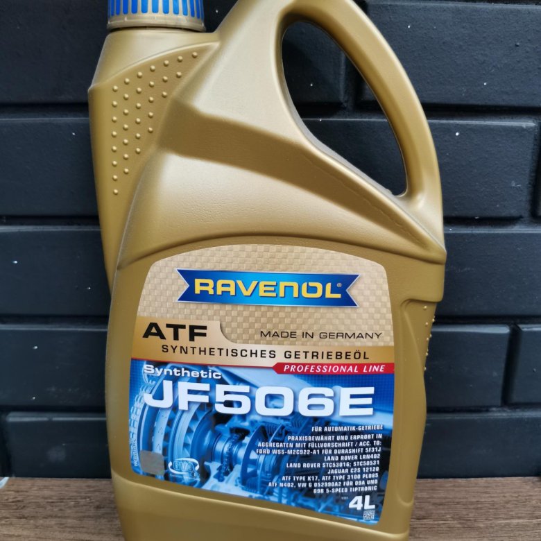 Atf в новосибирске. Равенол. Трансмиссионное масло Ravenol ATF jf506e. Ravenol ATF jf506e, 4 литра.