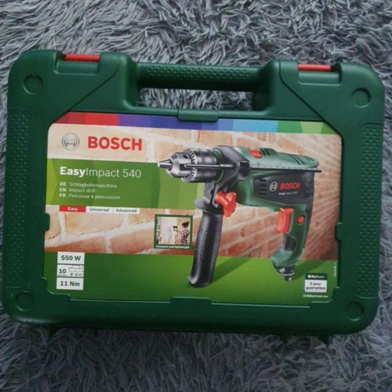 Дрель ударная! Bosch оригинал – купить в Астрахани, цена 3 200 руб ...