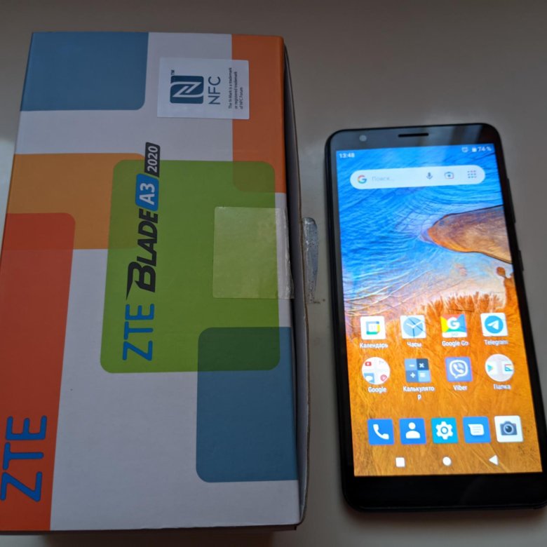 Идеальный ZTE Blade A3 2020 NFC! Полный комплект! – купить в Феодосии ...