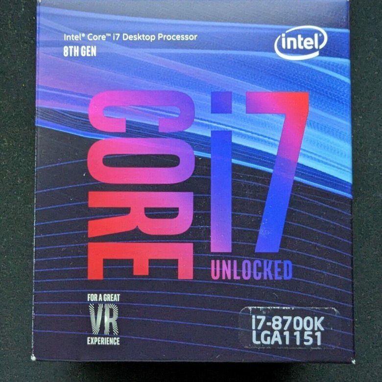 Intel Core i7-8700K 3.7 ГГц LGA1151v2 BOX Новый – купить в Москве, цена ...