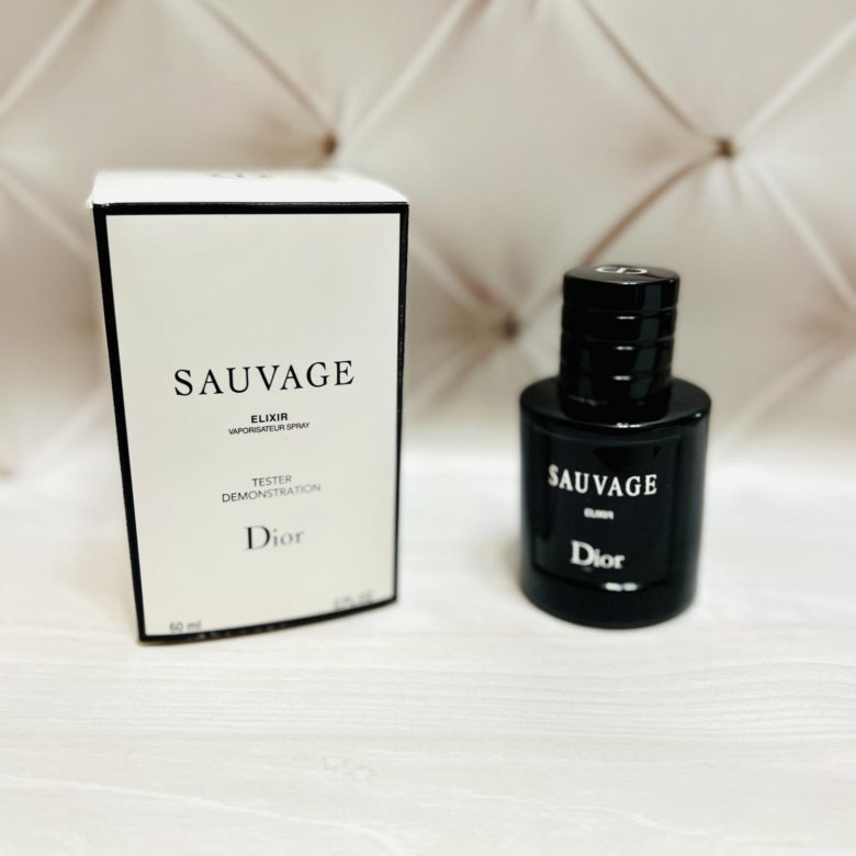 Тестеры dior. Dior sauvage elixir 60ml.
