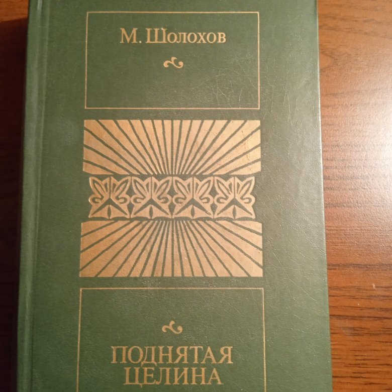 Поднятая Целина книга.