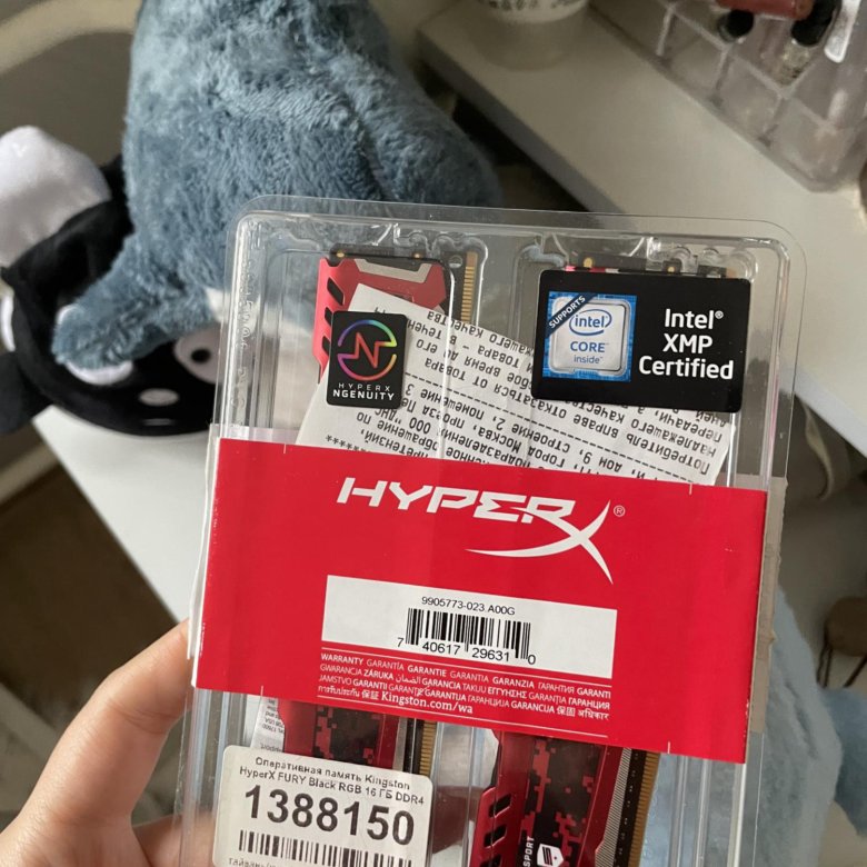 Оперативная память Kingston HyperX Fury Black RGB – купить в Балашихе ...