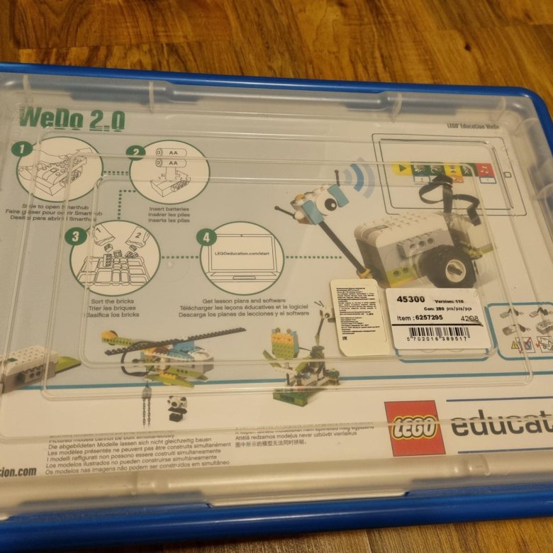 45300 базовый набор education wedo 2.0