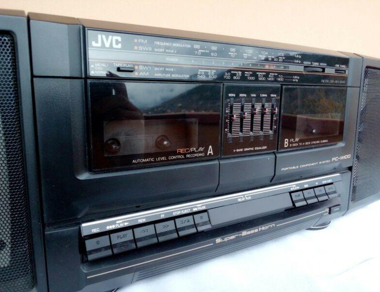 Новая магнитола JVC-PC-W100 (редкая модель) – купить в Москве, цена 12 ...