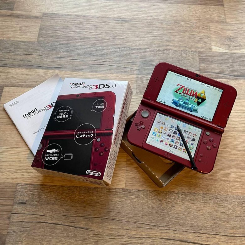 New Nintendo 3DS XL Red Metallic – купить в Москве, цена 17 000 руб ...