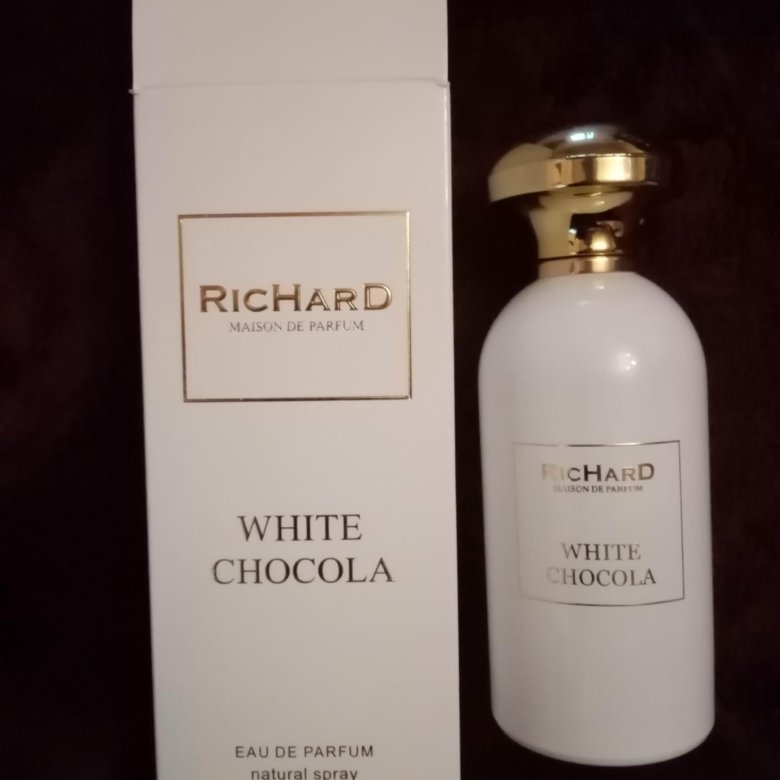 Richard maison white chocolate