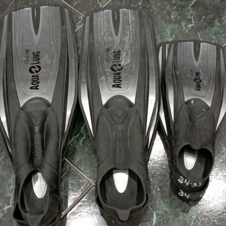 Ласты AquaLung, Tusa, Mares купить в Москве, цена 500 руб., дата