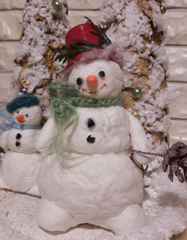 Ватные снеговики и гирлянды из бумаги: 5 идей новогодних поделок в помощь учителю труда | VK