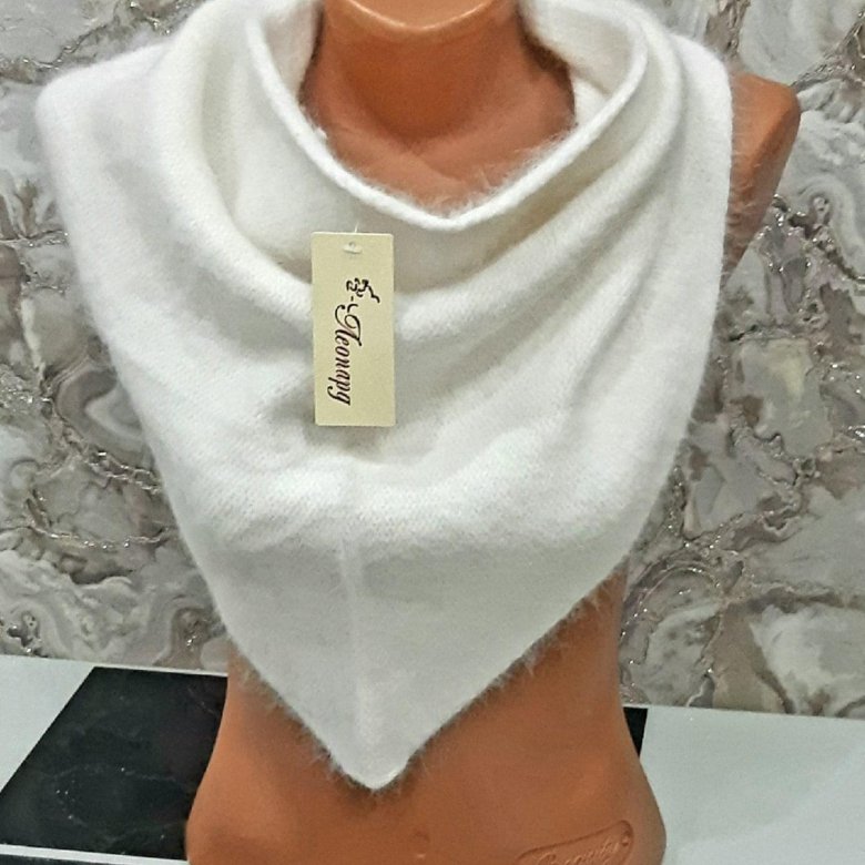 Косынка из ангоры – купить в Стерлитамаке, цена 1 400 руб., продано 22 ...