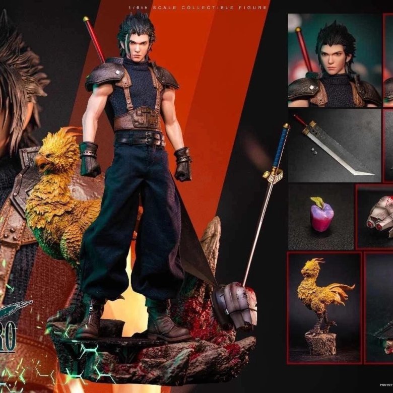 Zack Fair фигурка. Titans от tuoyishi x TCTOYS. Zak Heroes. GAMETOYS Sephiroth 1/6.
