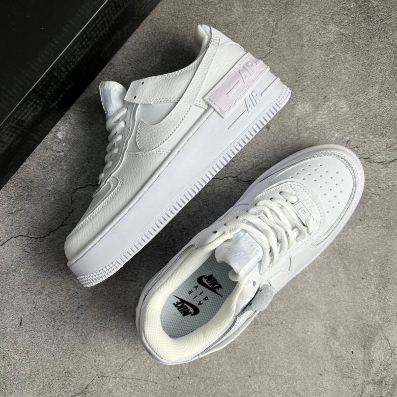 Nike Air Force 1 Shadow Triple White