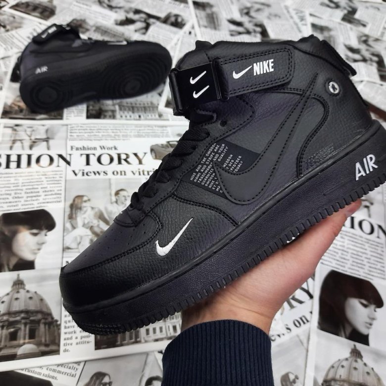 Sneaker челябинск. Air Force 1 07 Mid lv8. Nike Air Force 1 Mid 07 Black ONFEET. Nike Airforce 1 x Trapstar. Air Force 1 ONFEET.