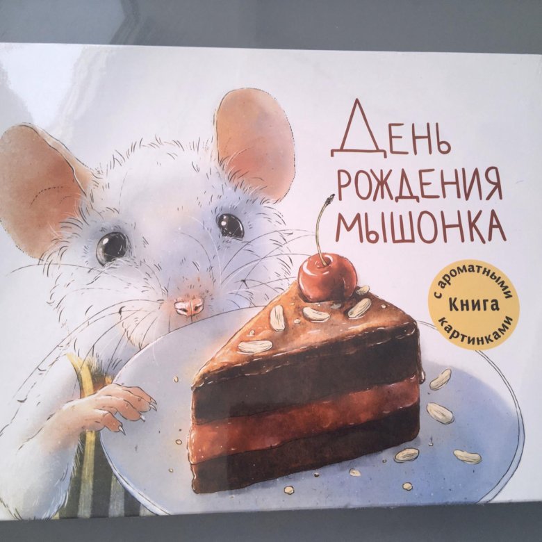 День рождения мышонка книга с ароматными картинками