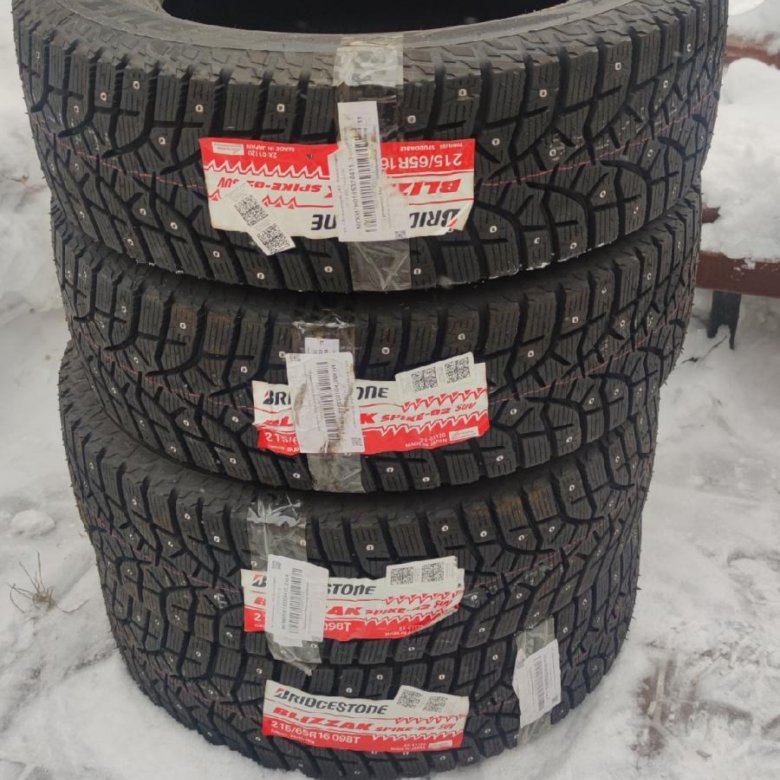Зимняя резина шипованная bridgestone – купить в Магнитогорске, цена 35 ...