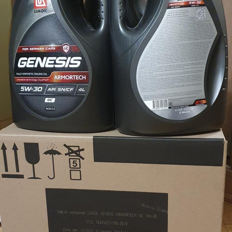 Лукойл genesis armortech gc 5w 30