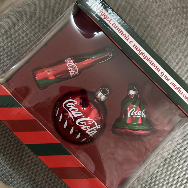 Елочная игрушка Coca Cola