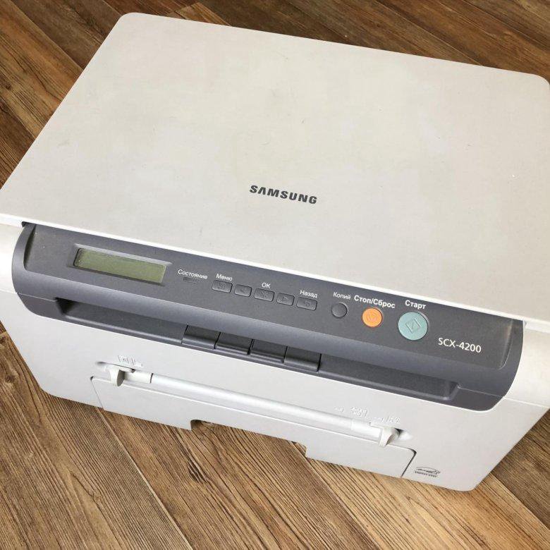 Принтер scx 4200 картридж купить. Samsung SCX 4200. Samsung 4200 принтер. Лазерный принтер самсунг 4200. МФУ Samsung SCX-4200 принтер/копир/сканер.