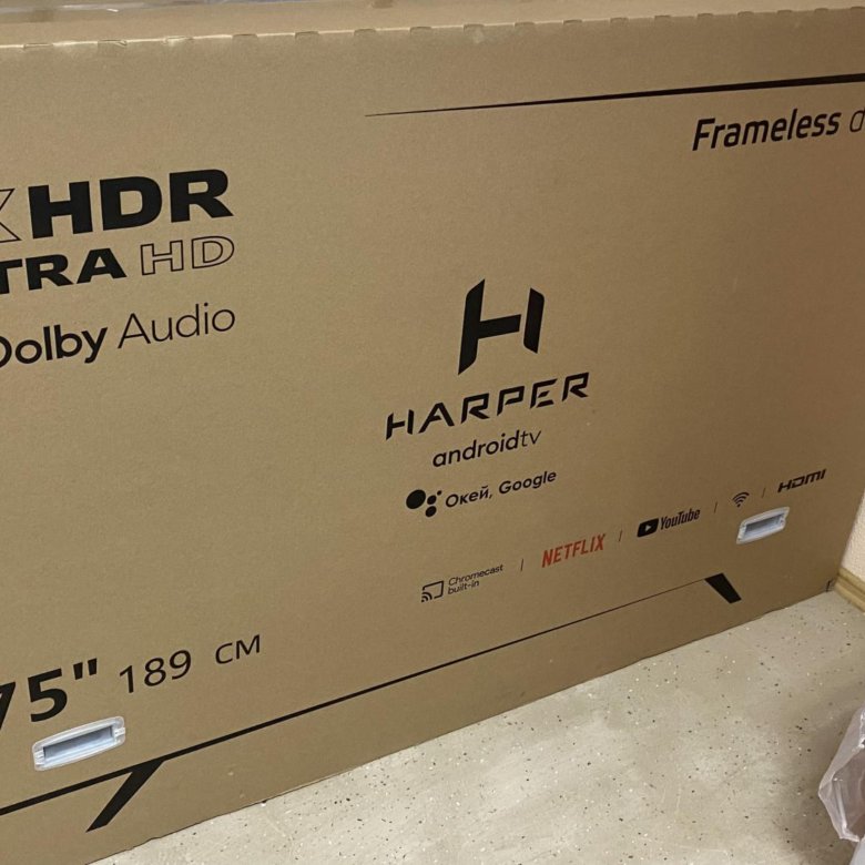 Телевизор харпер 75. Телевизор Harper 75u770ts.