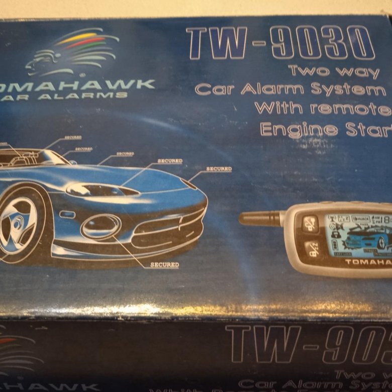 tomahawk tw-9100 сигнализация