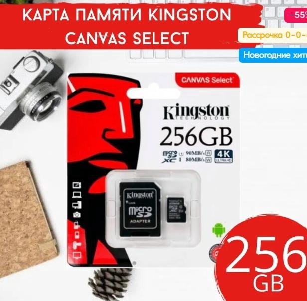 Kingston canvas 256. Карта памяти MICROSD реклам. Интернет на карте памяти. Объем карты памяти для скачивания. Переходник для карты памяти САНДИСК м2.