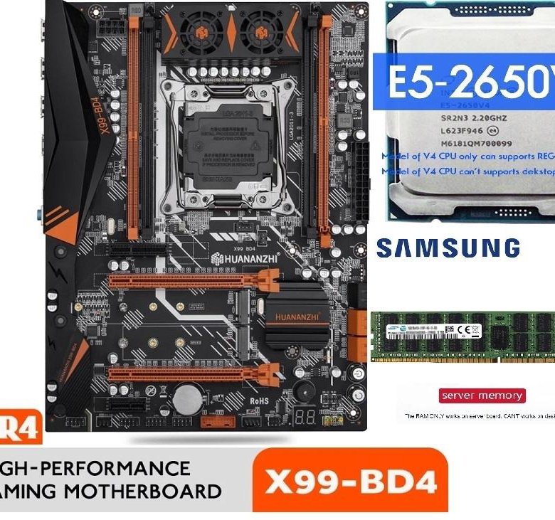 Huananzhi x99 bd4 характеристики