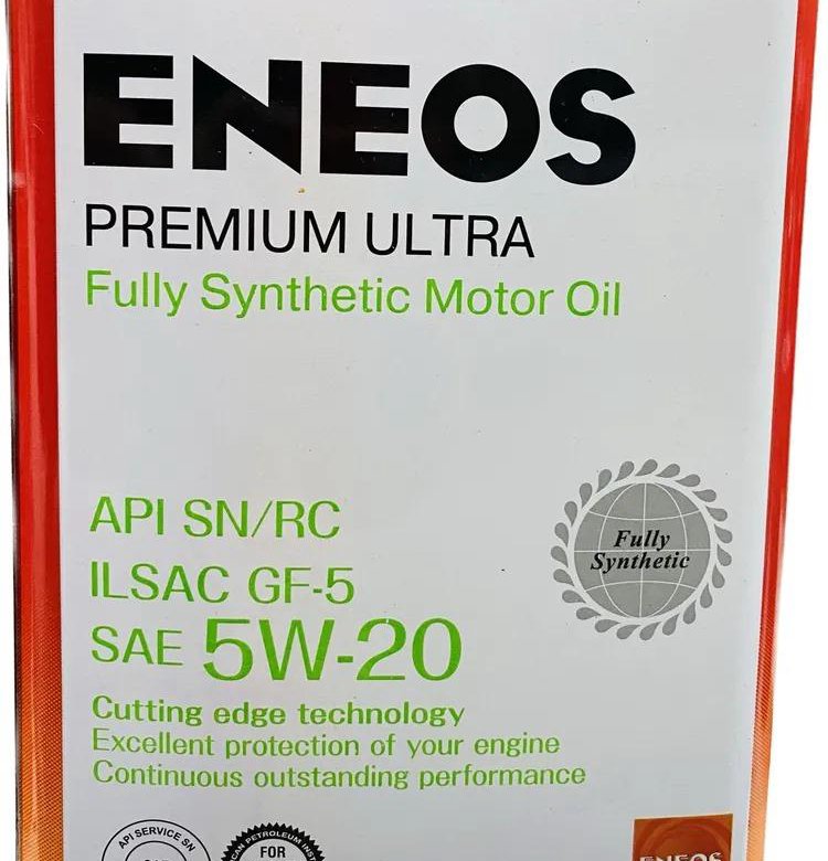ENEOS 5w20 SN Premium Ultra. Масло SN RC что значит.