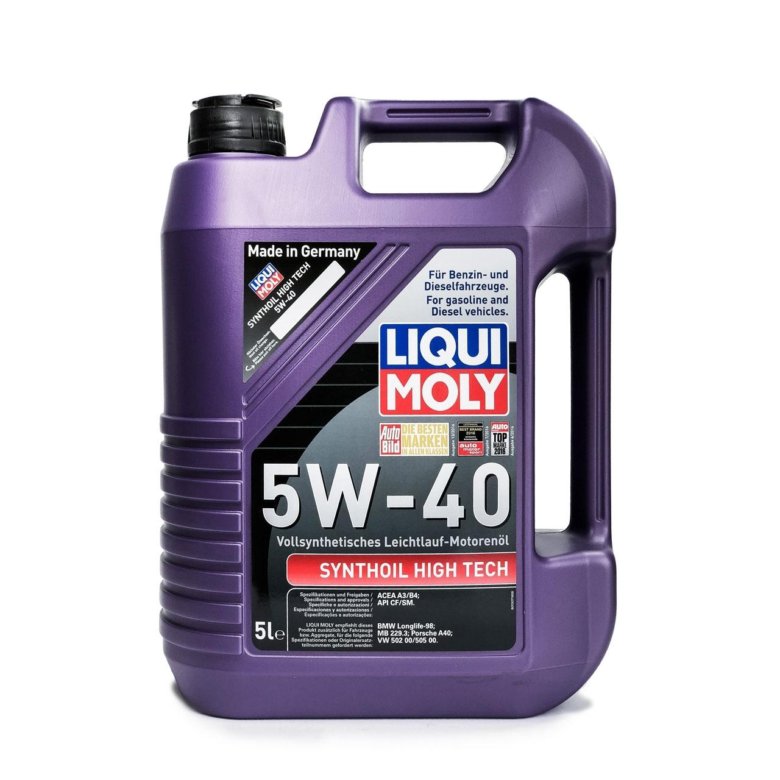 Liqui moly Synthoil High Tech 5w40 – купить в Москве, цена 1 000 руб ...