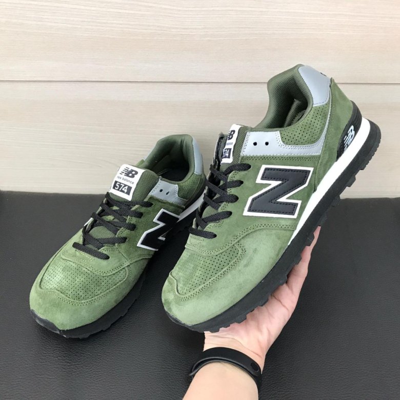 Кроссовки New Balance 574 мужские зеленые – купить в Москве, цена 2 900 ...