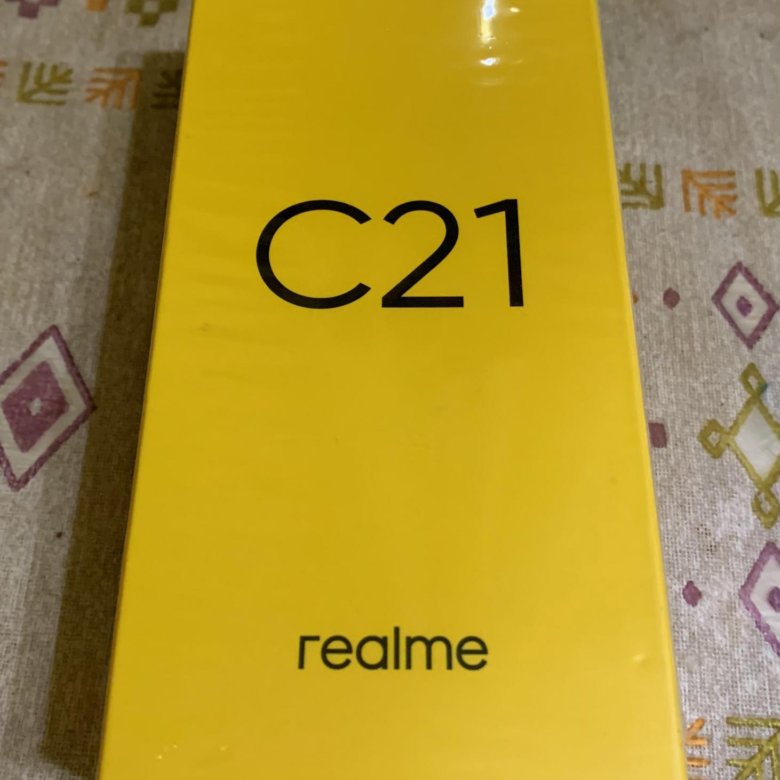 Смартфон Realme c21 3/32 голубой и черный – купить в Москве, цена 4 300 ...