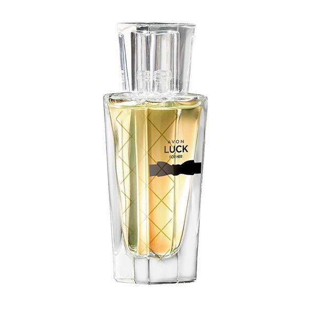 Luck вода. Парфюмерная вода Avon luck. Туалетная вода Avon luck for her. Духи эйвон luck. Luck Avon женские 30 мл.