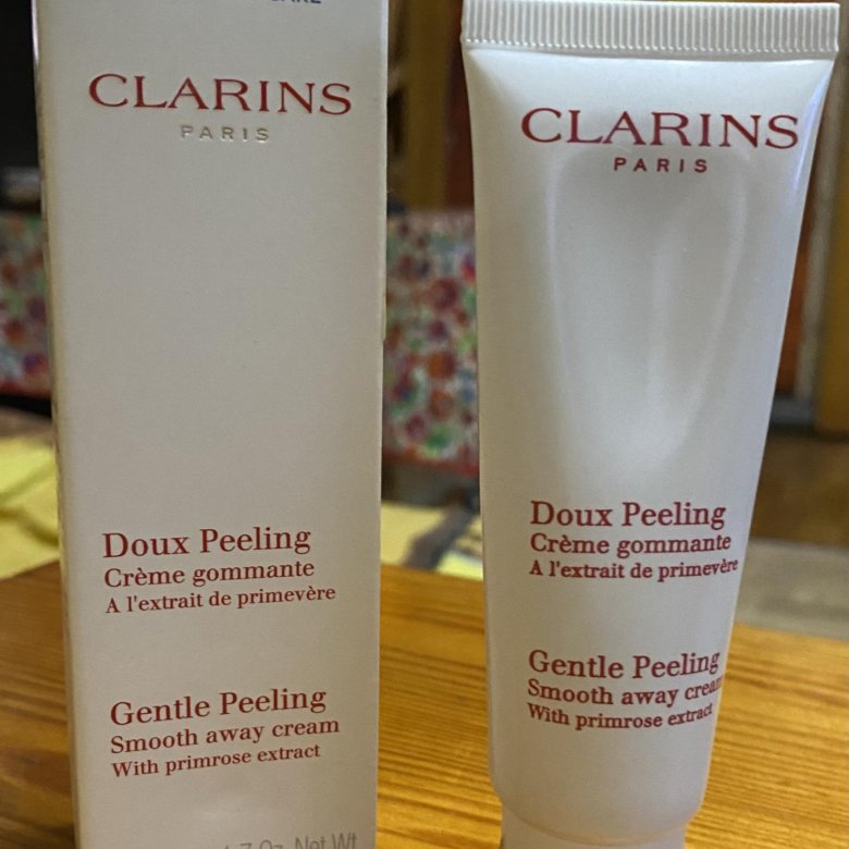 Пилинг clarins. Пилинг clarins