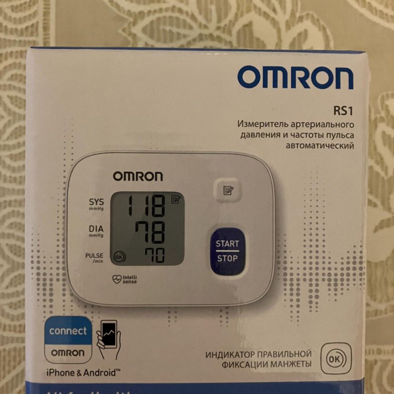 Тонометр omron rs 1 на запястье