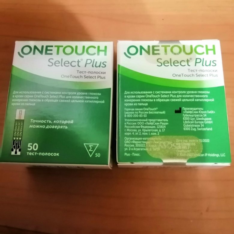 One touch select plus 100 тест