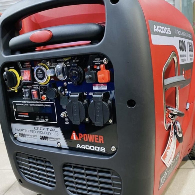 Инверторный бензиновый Генератор a-IPOWER a4000is.