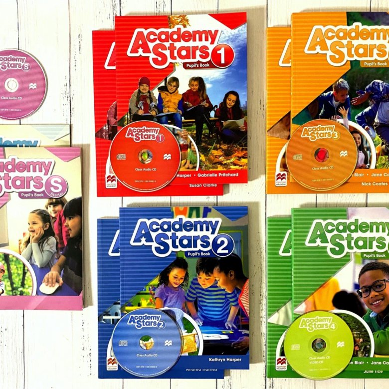 Academy Stars Starter,1,2,3,4 Новые – купить в Санкт-Петербурге, цена 1 ...