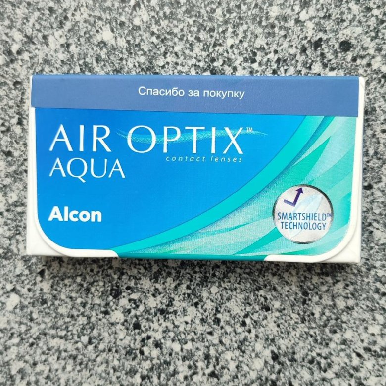 Alcon air optix aqua 6 шт