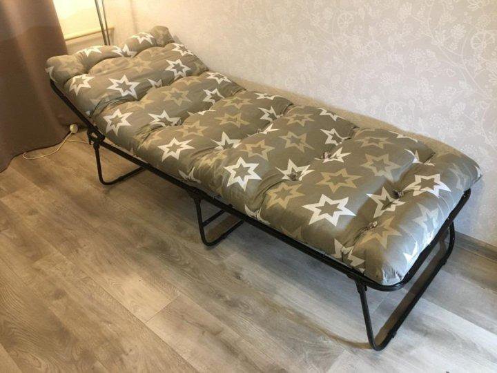 Раскладушка с матрасом LeSet М629 Усиленная – купить в Дзержинском ...