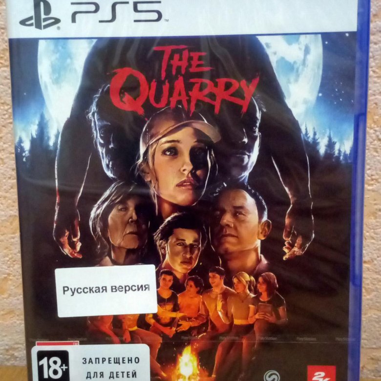 The quarry ps5. The Quarry ps4 диск.