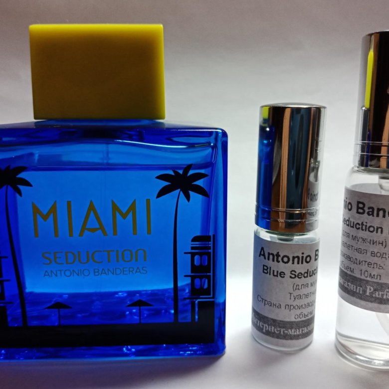 Майами антонио. Antonio Banderas Blue Seduction Miami.