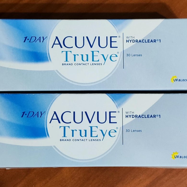 Контактные линзы acuvue trueye