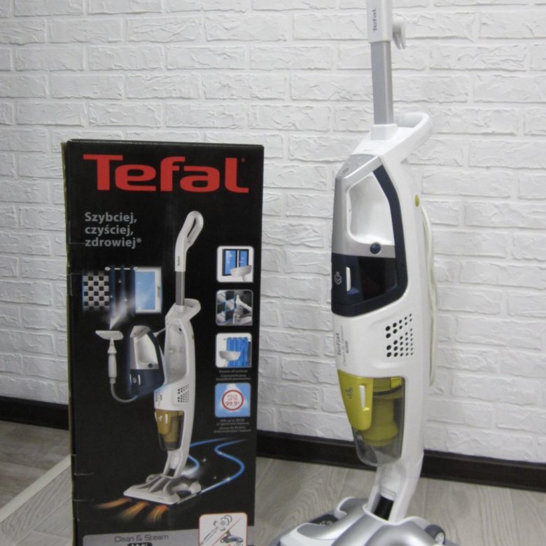 Паровой пылесос tefal vp8561rh