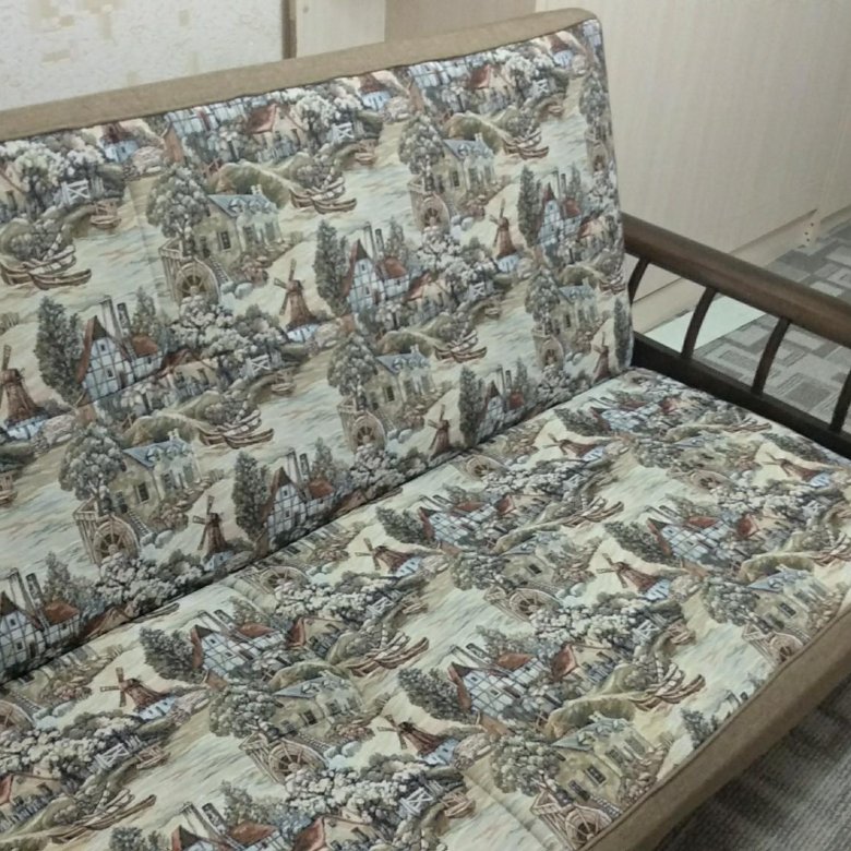 Диван с креслом – купить в Краснодаре, цена 22 000 руб., дата ...