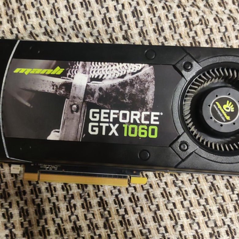 Manli GeForce GTX 1060 – купить в Москве, цена 6 500 руб., дата ...