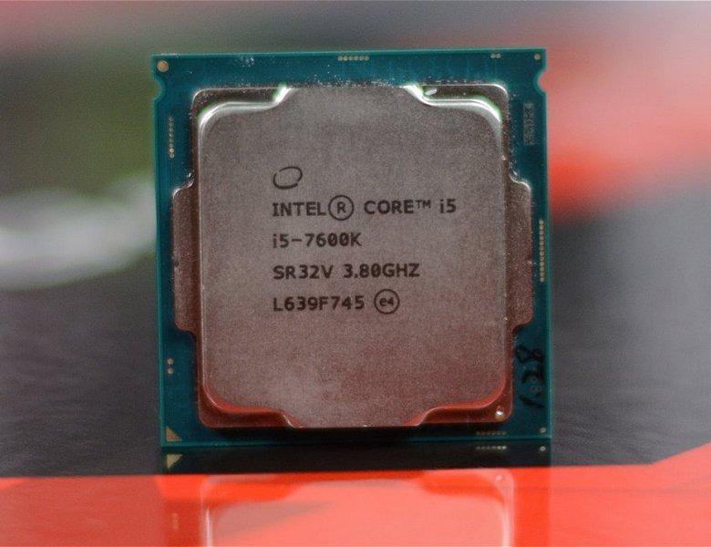 Интел 7600. I5 7600k.