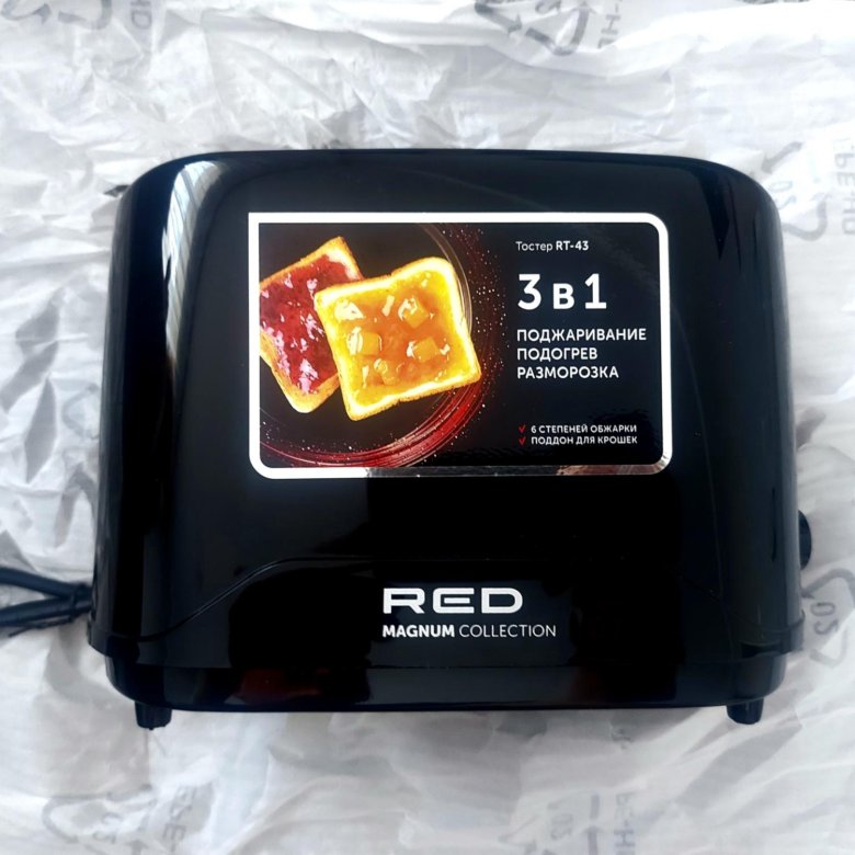 Тостер red magnum collection rt 43