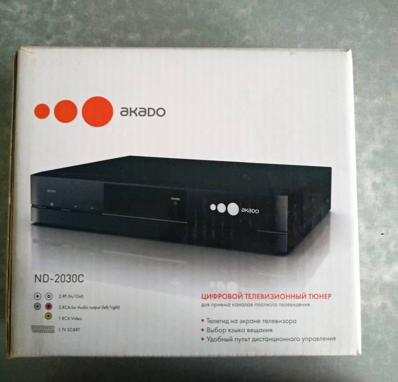 ТВ Приставка Humax ND-2030C Акадо – купить в Москве, цена 300 руб ...
