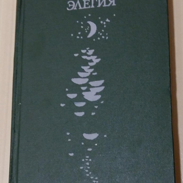 Элегия книга