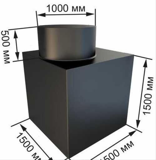 Кессон для погреба металлический фото
